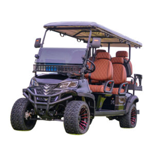 4 seater off road electric golf cart | high traction for mountain golf courses & scenic areas