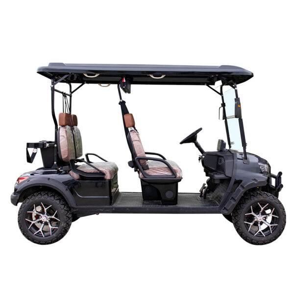 4 seater off road electric golf cart | high traction for mountain golf courses & scenic areas