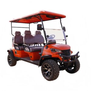 4 seater luxury electric golf cart | full oem customization, premium leather seats for 5 star resorts & private clubs