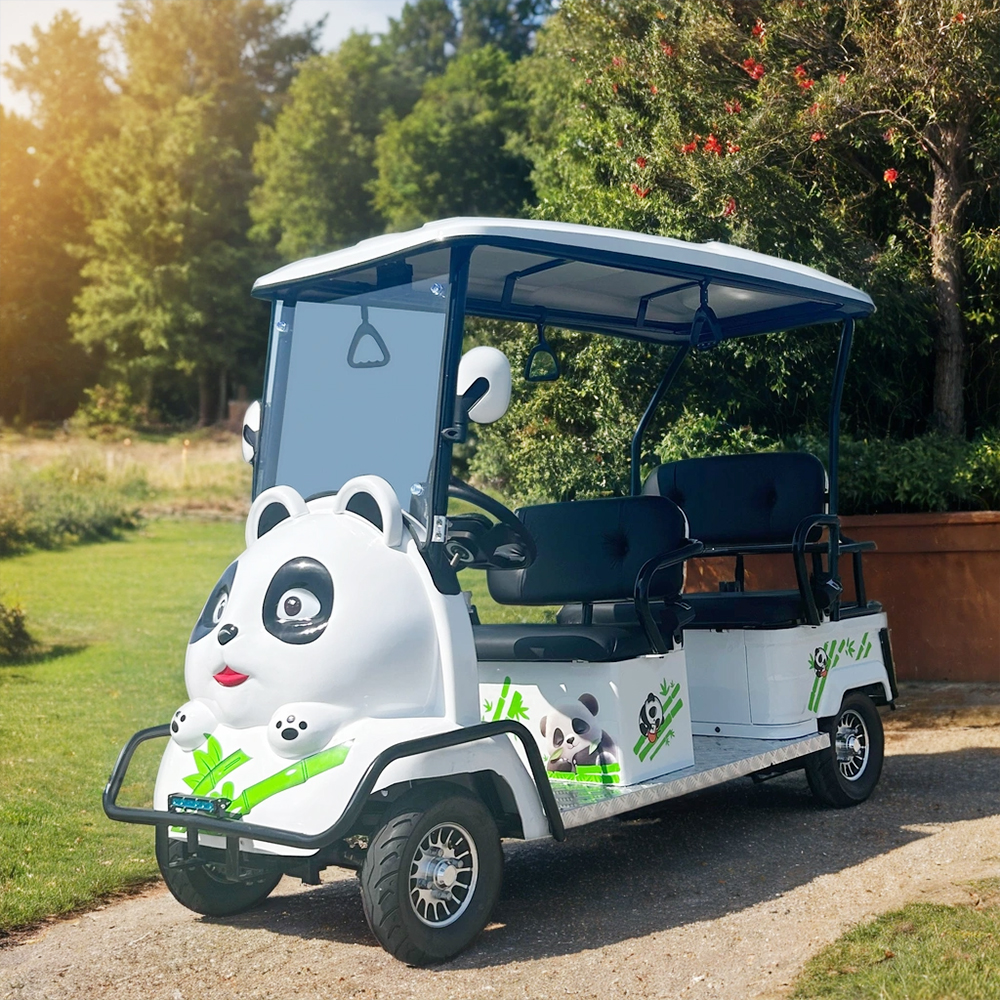 4 seater off road electric golf cart | high traction for mountain golf courses & scenic areas