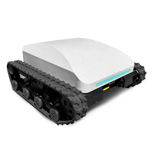 1000e tracked lawn mower | intelligent premium heavy duty, fuel saving & precision for large luxury estates, golf clubs & high end industrial parks