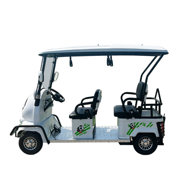 4 seater off road electric golf cart | high traction for mountain golf courses & scenic areas