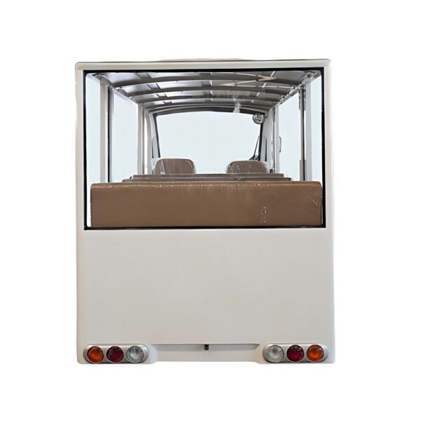 8 seater electric sightseeing cart | open air & comfortable, suitable for scenic areas, resorts & commercial districts