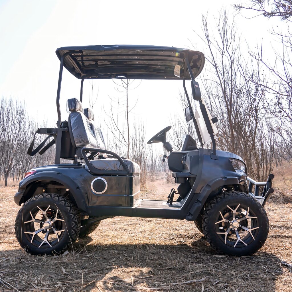 4 seat gasoline golf cart | powerful, fuel efficient & durable for golf courses, resorts & private villas