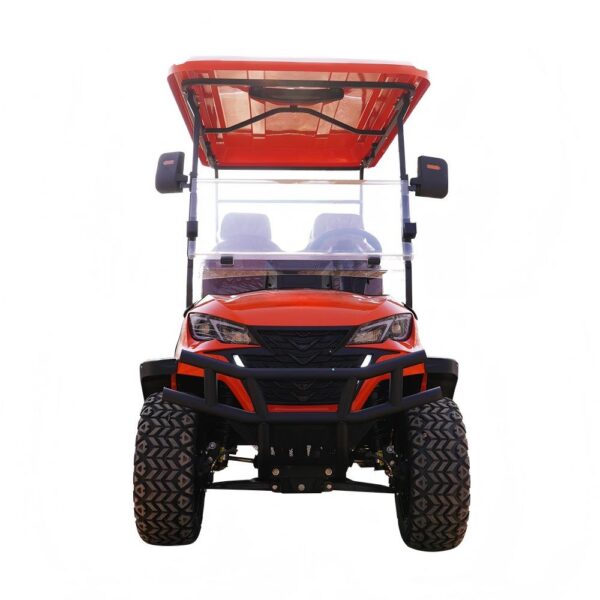4 seater luxury electric golf cart | full oem customization, premium leather seats for 5 star resorts & private clubs