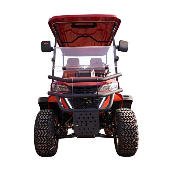 4 seater lightweight electric golf cart | portable, easy to maneuver for small golf courses & communities
