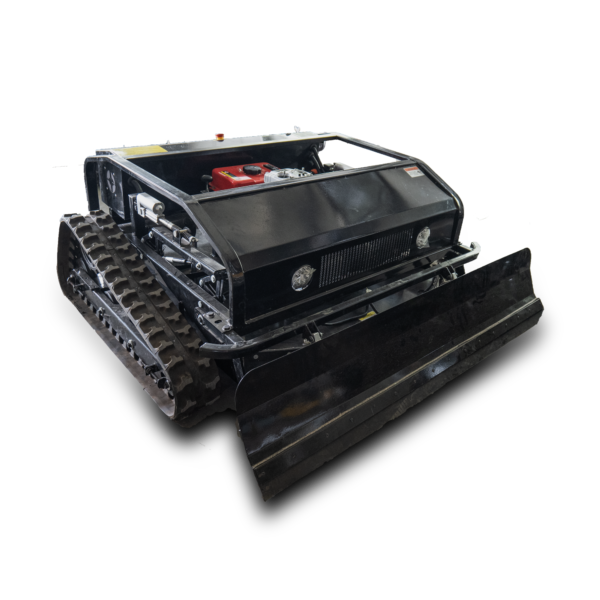 1000d tracked lawn mower | heavy duty engineering grade, ultra wide cutting for large construction sites, mines & rough terrain