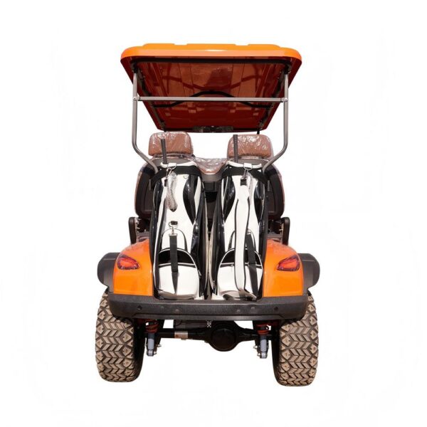 4 seater luxury electric golf cart | full oem customization, premium leather seats for 5 star resorts & private clubs