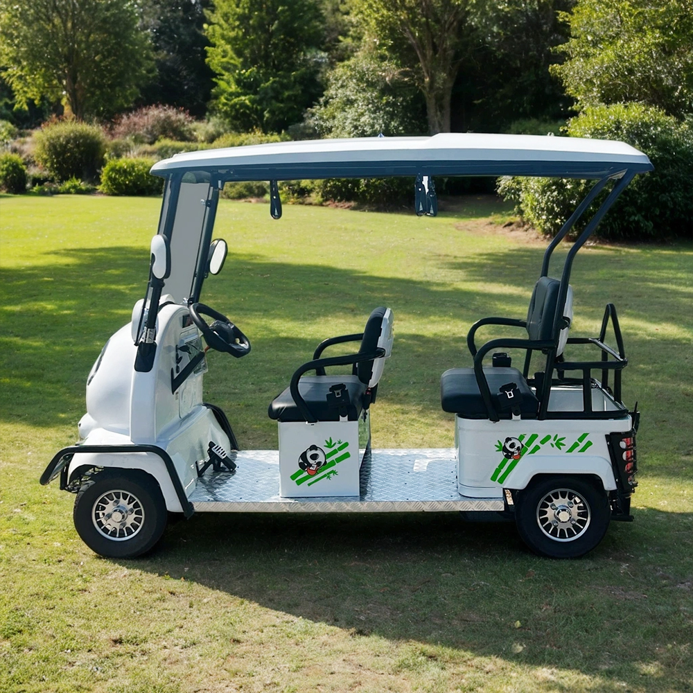 4 seater off road electric golf cart | high traction for mountain golf courses & scenic areas