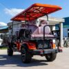 6 seater electric golf cart | multi scene shuttle, comfortable & durable for golf courses, resorts & communities