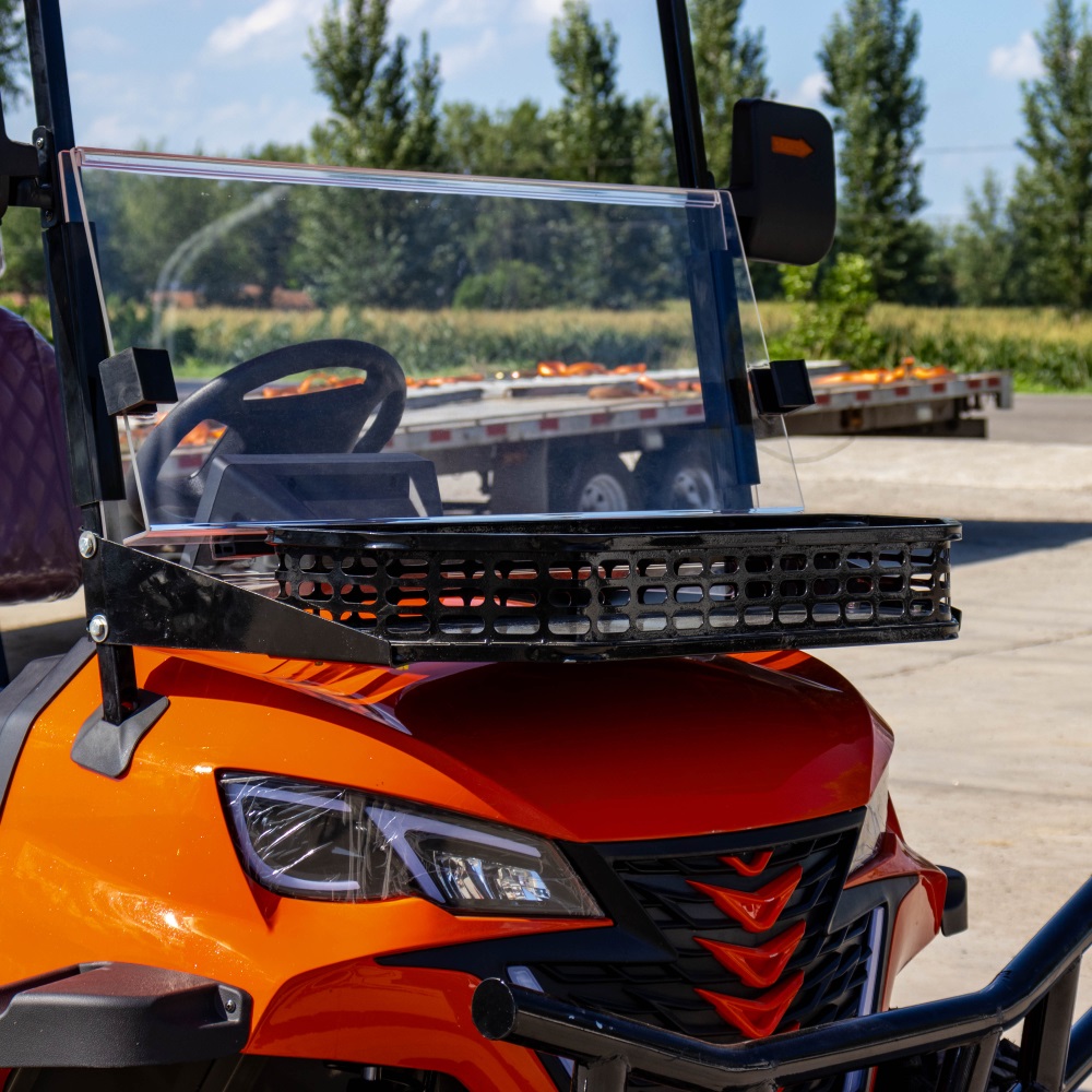 6 seater electric golf cart | multi scene shuttle, comfortable & durable for golf courses, resorts & communities