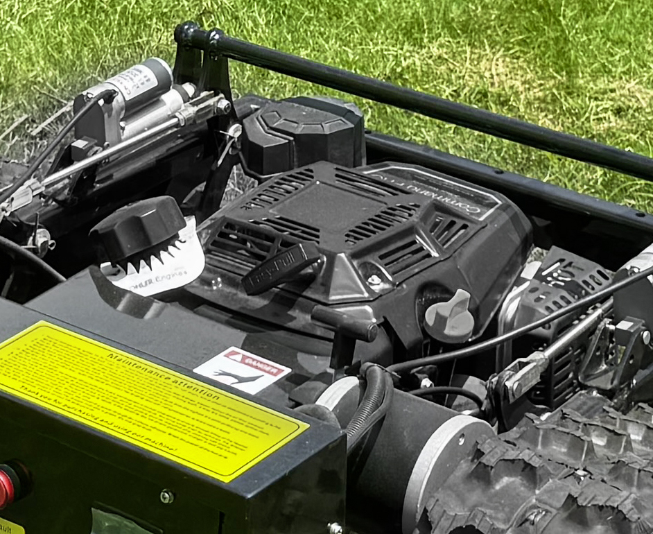 550d tracked lawn mower | high efficiency, durable & cost effective for farms, orchards & slope lands