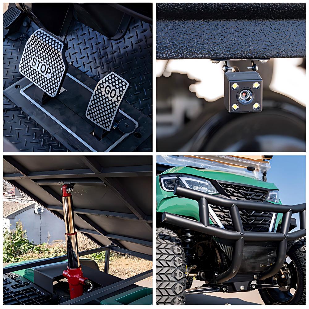 2 seater electric golf cart | durable, cost effective for golf courses & resorts