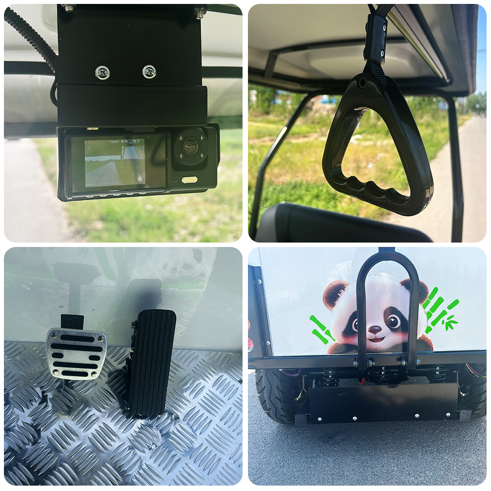 4 seater off road electric golf cart | high traction for mountain golf courses & scenic areas