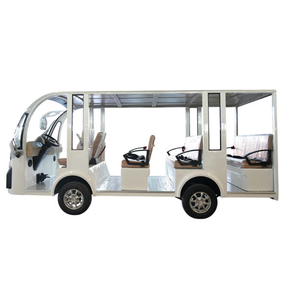 8 seater electric sightseeing cart | open air & comfortable, suitable for scenic areas, resorts & commercial districts
