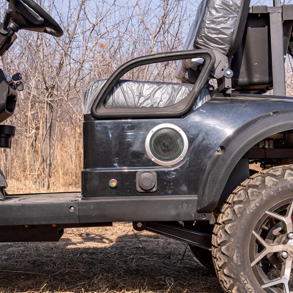 4 seat gasoline golf cart | powerful, fuel efficient & durable for golf courses, resorts & private villas