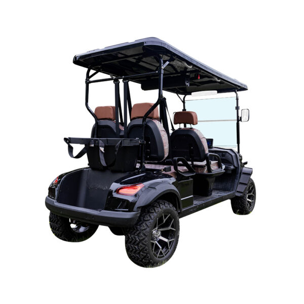 4 seater off road electric golf cart | high traction for mountain golf courses & scenic areas